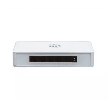 Manhattan 5-Port Gigabit Ethernet Switch, Desktop Size, Plastic, IEEE 802.3az (Energy Efficient Ethernet), Three Year Warranty, Box