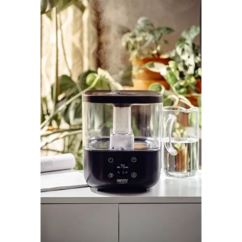 Camry | CR 7973b | Humidifier | 23 W | Water tank capacity 5 L | Suitable for rooms up to 35 m2 | Ultrasonic | Humidification capacity 100-260 ml/hr | Black