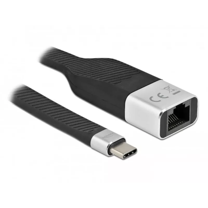 FPC Flat Ribbon Cable DeLOCK 86936 USB Type-C to Gigabit LAN 15 cm