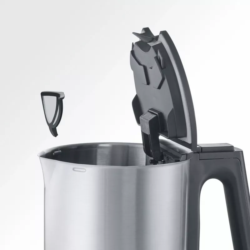 Severin WK 3409 Electric Kettle 1.7 L Black - Stainless Steel 2200 W (WK 3409)