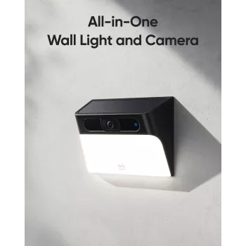 Anker Innovations Eufy Solar Wall Light Cam S120 - Network Surveillance Camera - weather-resistant - Colour (day/night)