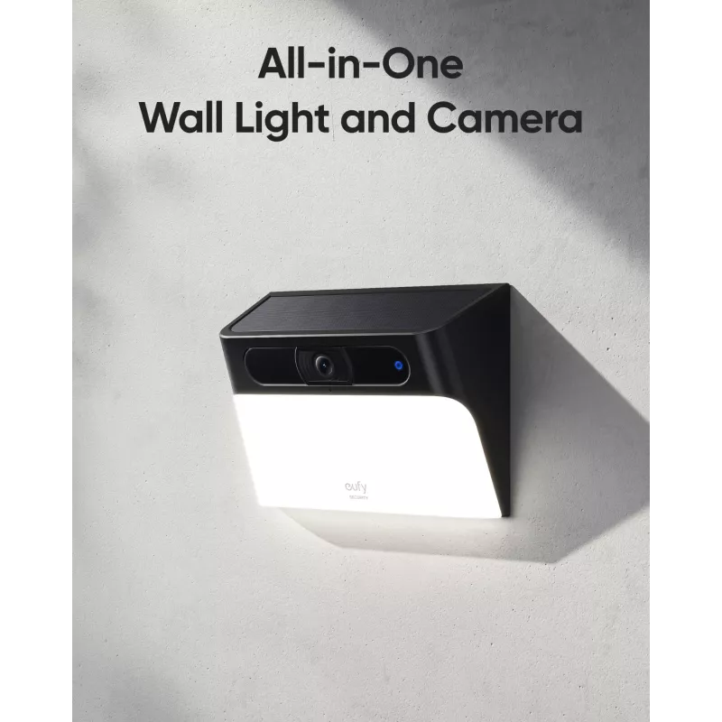 Anker Innovations Eufy Solar Wall Light Cam S120 - Network Surveillance Camera - weather-resistant - Colour (day/night)