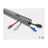 Wiring channel DELOCK 22029 40×40 mm, length 1 m, grey
