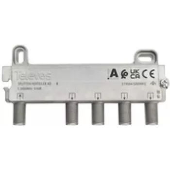 4-way splitter Televes SAV49FZ 5–2400 MHz VD 8 dB