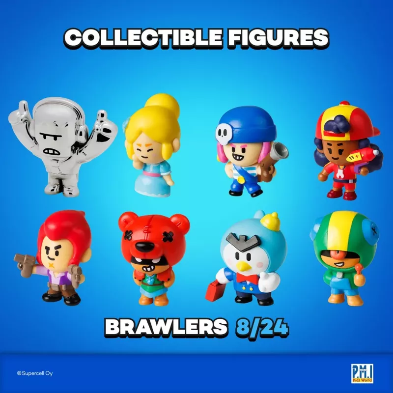 Brawl Stars S1 Figures - 8 Pack Deluxe Box VER.B