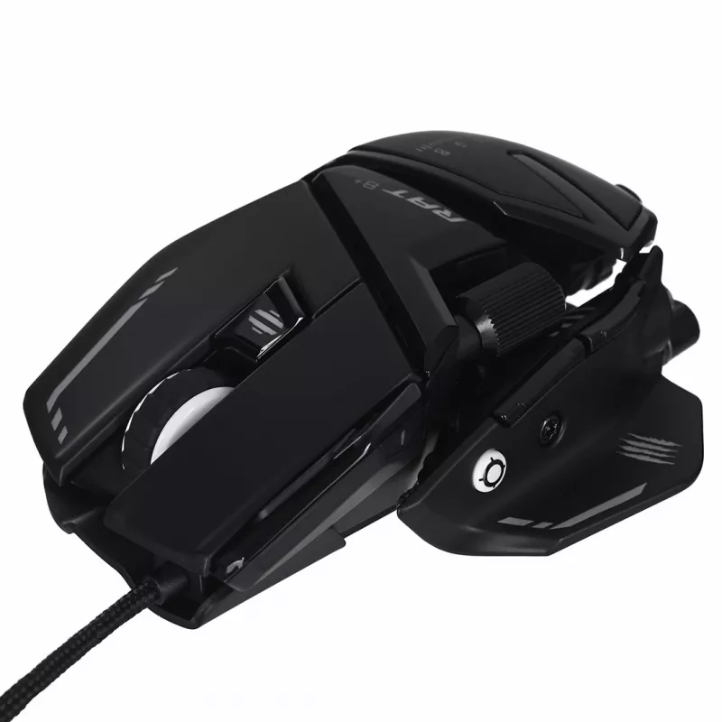 Gaming mouse Mad Catz R.A.T. 8+ — right-hand, optical, 16000 DPI, 11 buttons, USB Type-A, 145 g