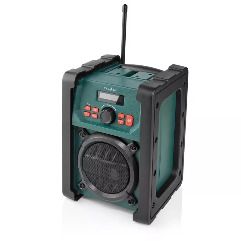 Radio Nedis RDDB3100GN 15W Bluetooth IP65 Black/Green