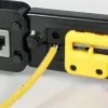 Cable crimper Gembird T-WC-05, 195 mm length, 53 mm width, 0.36 kg, yellow/red/black