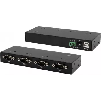 Exsys EX-13074HM - USB 2.0 Converter, USB-B to 4x RS-232, FTDI
