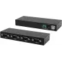 Exsys EX-13074HM - USB 2.0 Converter, USB-B to 4x RS-232, FTDI