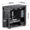 PC Case Jonsbo D41 MESH Midi Tower Black