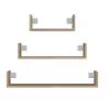 Topeshop MOBI 3P SONOMA shelve Floating shelf Wall mounted Particle board Oak