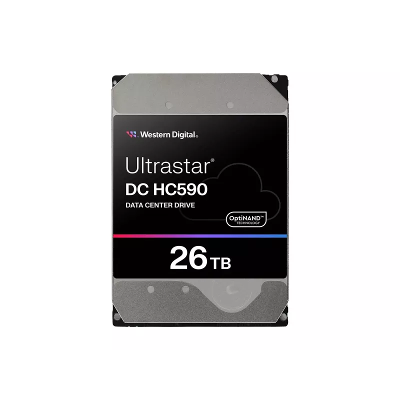Western Digital DC HC590 internal hard drive 26 TB 7200 RPM 3.5 SAS