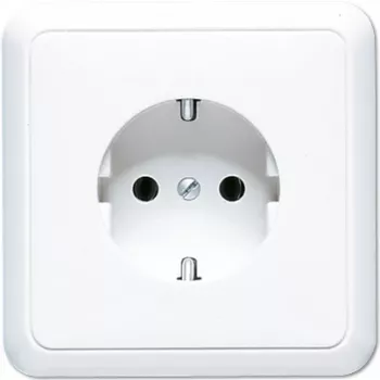 Jung 5520 WW Socket Outlet Type F White (5520WW)