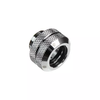 Bitspower Multi-Link Adapter Connector straight G1/4 inch AG to 12mm AD Hardtube - Silver Glossy
