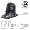 Backpack XD-Design Bobby Hero Small Black Grey