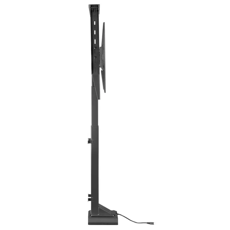 Maclean MC-866 electric TV lift for 37-65 inch (94-165.1 cm), remote control, VESA up to 600×400, max 50 kg, black