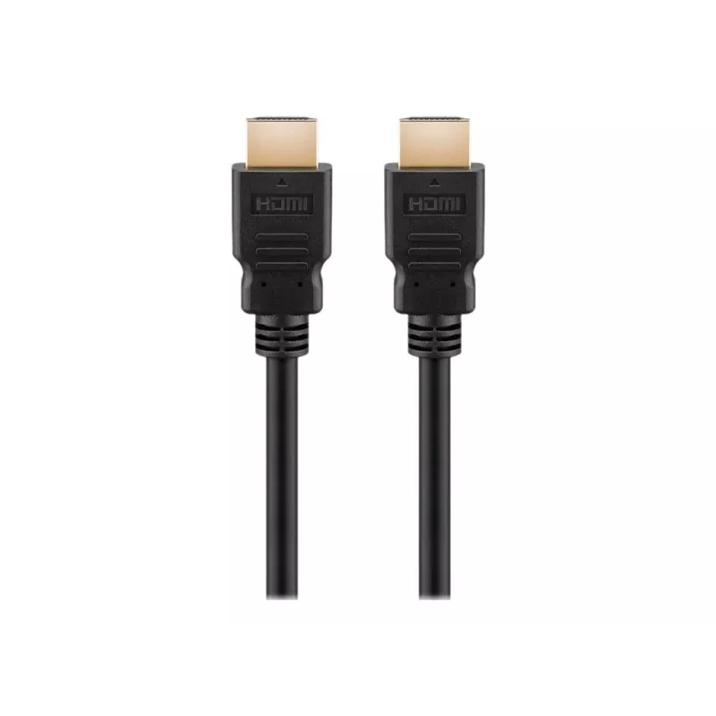 Goobay 41082 HDMI-Kabel 1 m HDMI Typ A (Standard) 2 x HDMI Type A (Standard) Schwarz (41082)