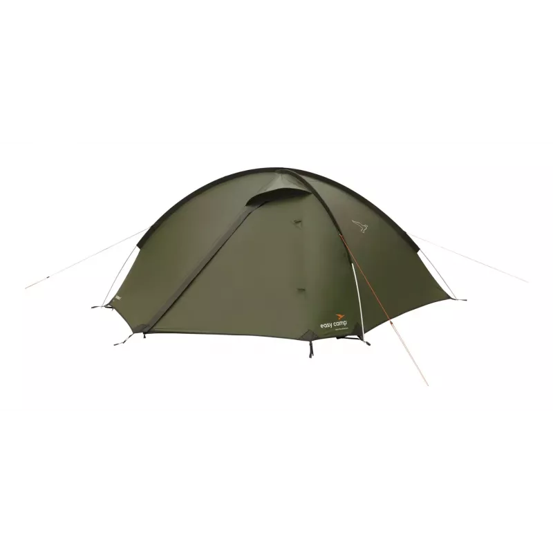 Dome/Igloo tent Easy Camp Rondane 3 — 3-person, polyester flysheet, aluminium poles, dark green
