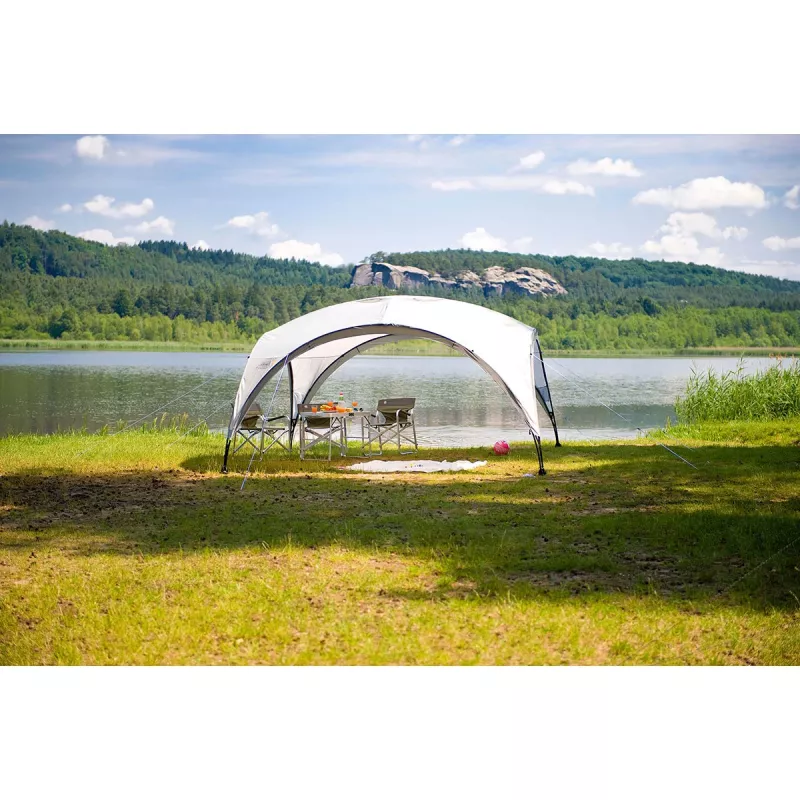 Pavillon Event Shelter, 4,5 x 4,5m (Light Grey/Grey)