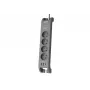 Power strip surge protector Philips 4-socket 2 m cable 3×US