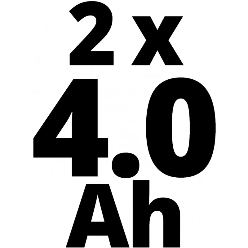 Battery 18 V 2 x 4.0 Ah EINHELL