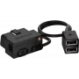 Power Cable Black USB A Garmin 010-12530-23