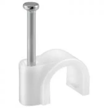 Cable Clamp, White - Max Cable Diameter 9.0mm
