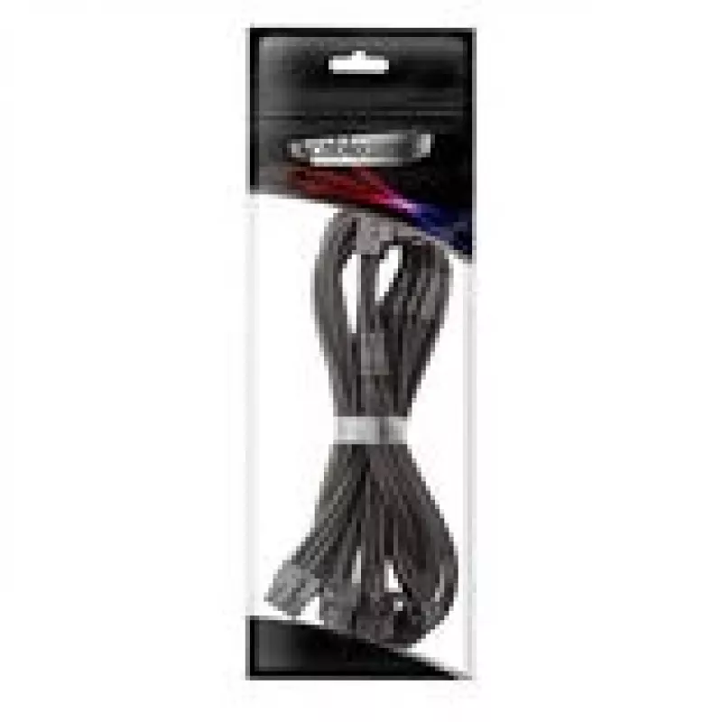 CableMod C-Series Pro Connection Cable - Variant A, 90°, 16-Pin to 4x8-Pin PCIe, black