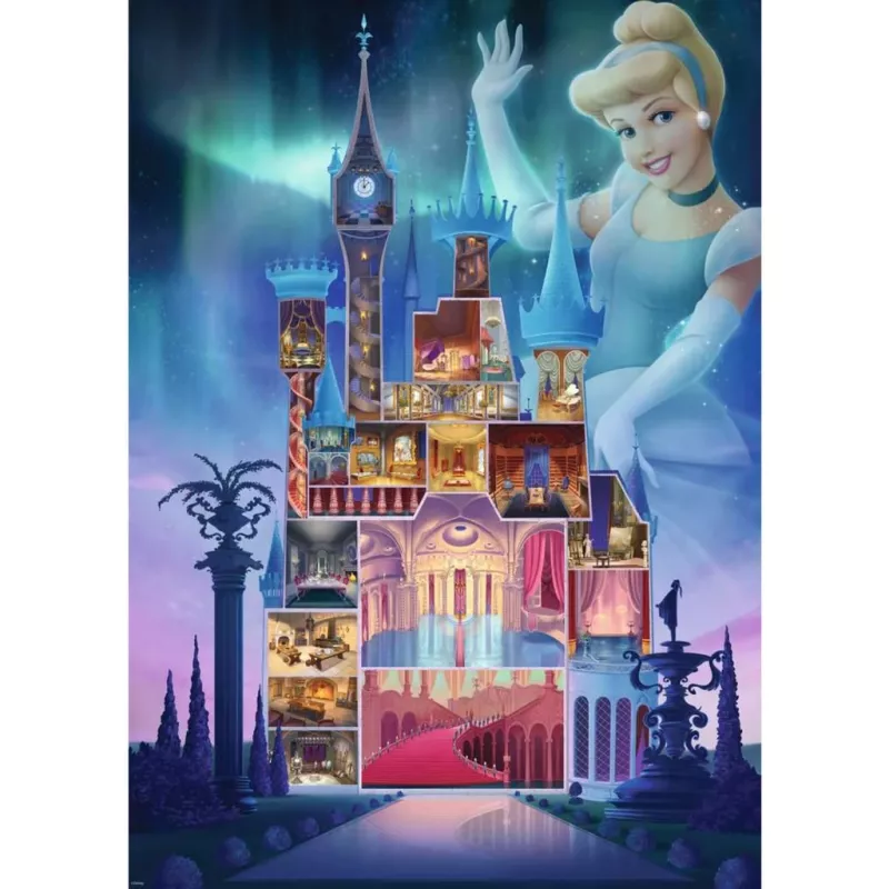 Puzzle Disney Castle Collection: Cinderella (1000 Pieces)