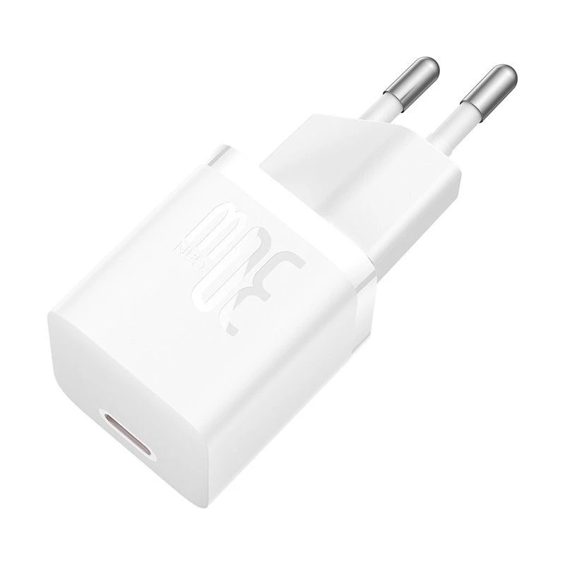 Baseus P10110902213-01 USB-C GaN5 mini 30W mains charger White
