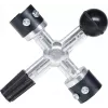 Battery terminal and clamp cleaning tool KS TOOLS 700.1195 for lead-acid and car batteries