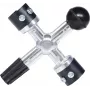 Battery terminal and clamp cleaning tool KS TOOLS 700.1195 for lead-acid and car batteries