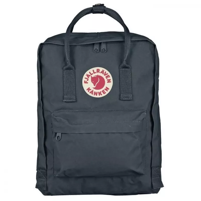 Backpack Fjällräven KÅNKEN Navy — Vinylon and Polypropylene (PP), 27×13×38 cm