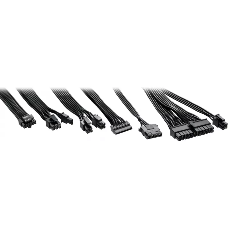 1000W Sharkoon Rebel P20 SFX 1000W (black, 1x 12 Pin High Power Connector, 2x PCIe, cable management, 1000 Watt)