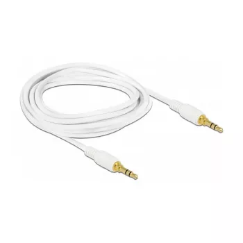 Audio Cable DeLOCK 85550 2m 3.5mm White