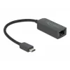 Adapter USB Type-C male to 2.5 Gigabit LAN compact DeLOCK 66645