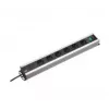 Bachmann 300.008 power extension 2 m 6 AC outlet(s) Black, Grey