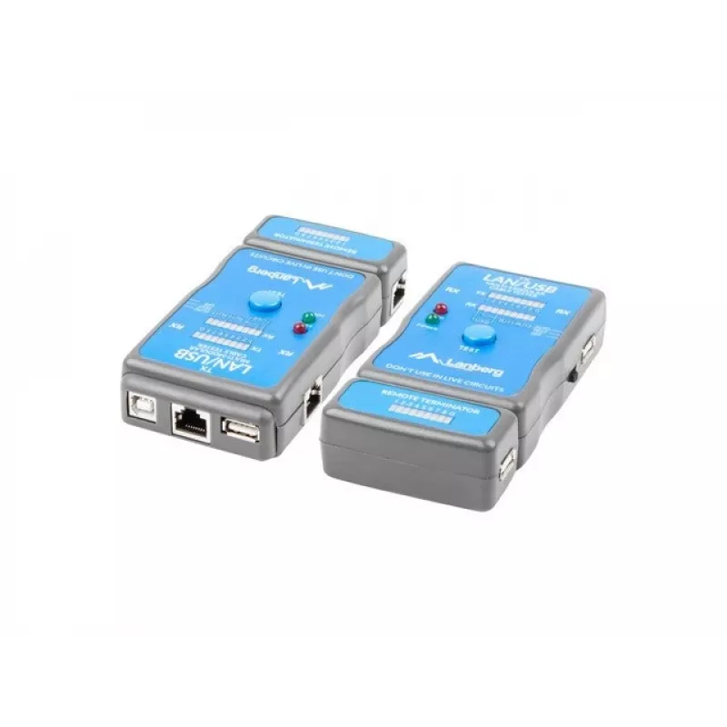 Lanberg NT-0403 network cable tester PoE tester Blue
