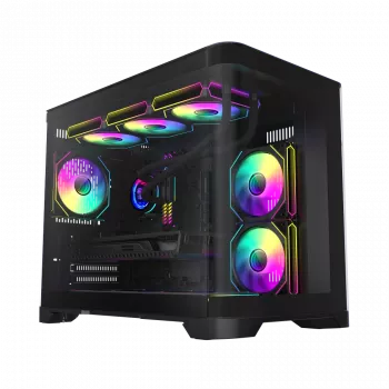 Gamemax Case | HYPE-M BK | Black | Micro | Power supply included No