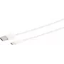 USB cable S/CONN 14-13043 USB 2.0 2 m USB A USB C White