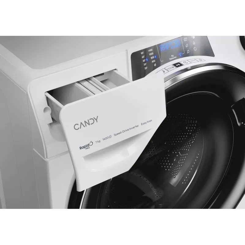 CANDY Washing machine RP4 476BWMBC/1-S, 7kg, 1400 rpm, depth 45 cm