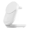 Indoor Charger Belkin UltraCharge 25w Qi2 3in1 Magnetic Charger EU White Round