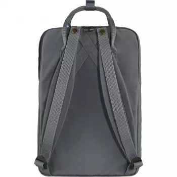 Casual backpack Fjällräven Kanken Laptop 15 inch Grey — 280×160×400 mm, Polyamide/PP/Vinyl
