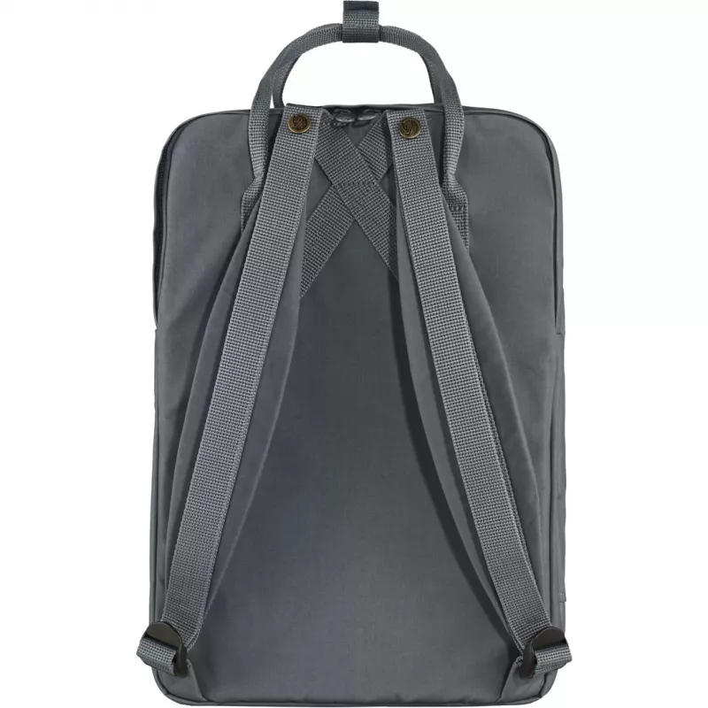 Casual backpack Fjällräven Kanken Laptop 15 inch Grey — 280×160×400 mm, Polyamide/PP/Vinyl