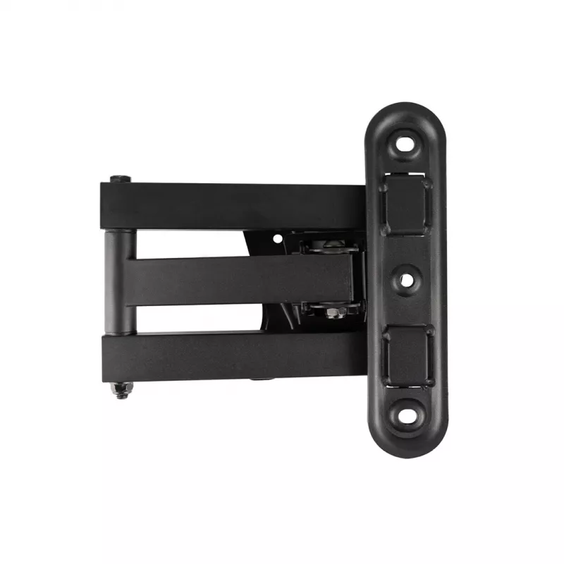 Maclean MC-417 Full Motion TV Monitor Wall Mount 13-32 30kg max. VESA 100x100 Black Powder Coated Universal Holder Bracket Adjustable Wall Distance Rotating Tilting