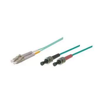 Patch Cable LWL Duplex OM3 (Multimode, 50/125) LC/ST, LSZH, reversible polarity, 3m, Good Connections®