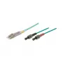 Patch Cable LWL Duplex OM3 (Multimode, 50/125) LC/ST, LSZH, reversible polarity, 3m, Good Connections®