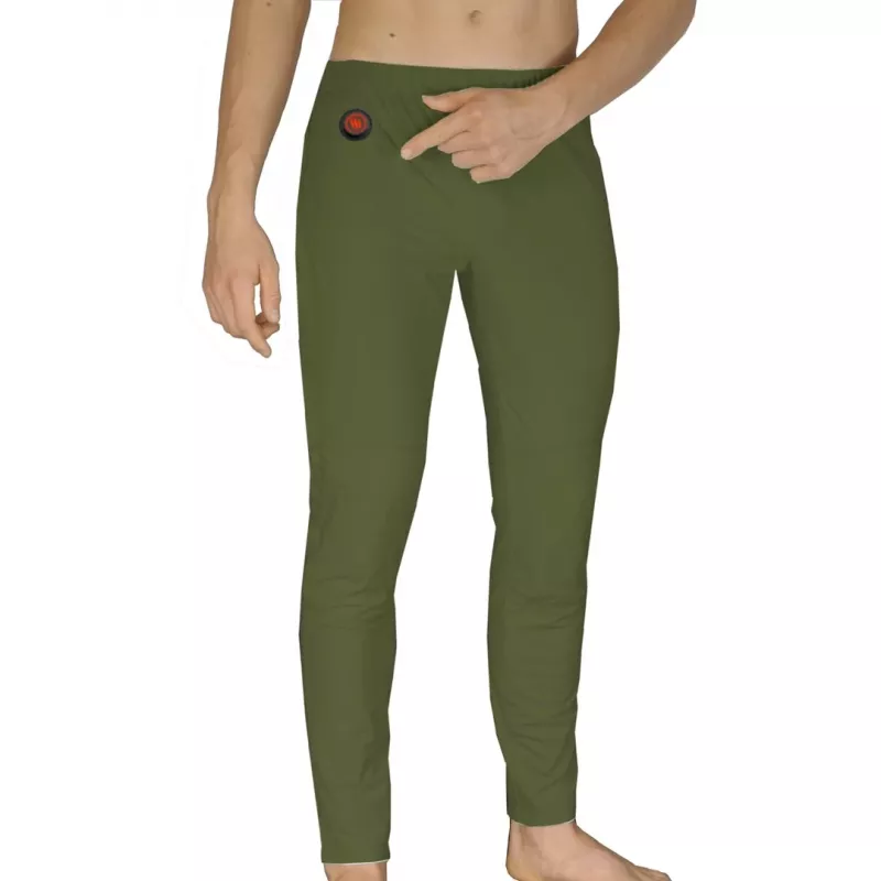 Heated Pants Glovii GP1CXL Universal XL Green — battery-powered heated trousers, size XL