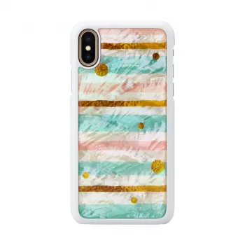 Smartphone case iKins for iPhone XS / iPhone XS Max — pop mint black